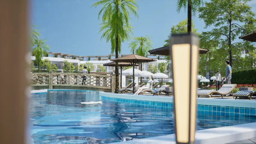 103 First floor Building 7 side pool